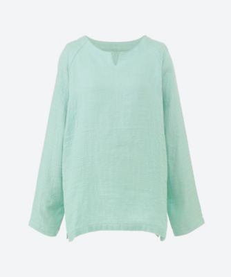 ＜UCHINO TOUCH＞マシュマロガーゼベーシック長袖Ｔシャツ　ユニセックス