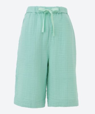 ＜UCHINO TOUCH＞クレープガーゼベーシックハーフパンツ　ユニセックス