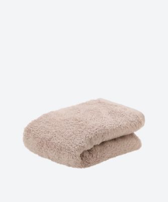 UCHINO/ウチノ とっても良く吸う「ごくふわ」スモールバスタオル ベージュ 【三越伊勢丹/公式】