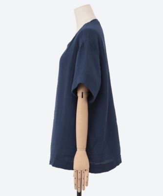 クレープガーゼベーシック半袖Tシャツ ユニセックス | UCHINO TOUCH