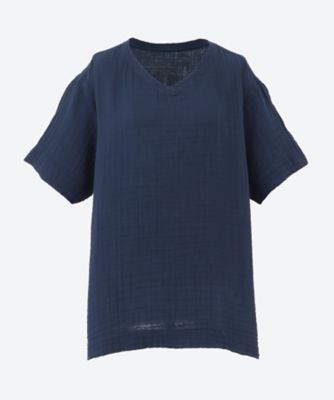 ＜UCHINO TOUCH＞クレープガーゼベーシック半袖Ｔシャツ　ユニセックス
