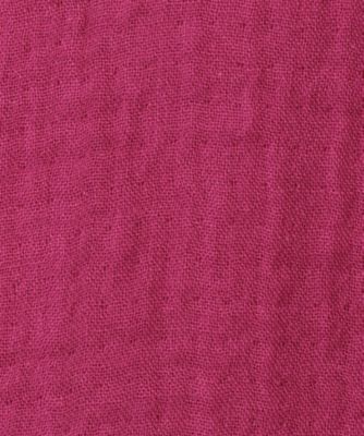マシュマロガーゼ　レディース七分袖バックロングブラウス