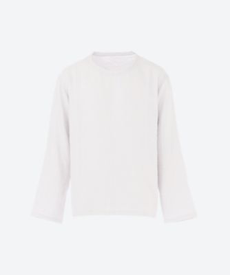 ＜UCHINO＞マシュマロガーゼベーシック　メンズ長袖Ｔシャツ