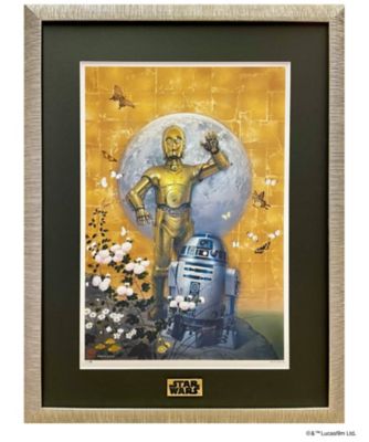 ＜ディズニー アートコレクション＞★【受注生産】Ｃ－３ＰＯ　ａｎｄ　Ｒ２－Ｄ２