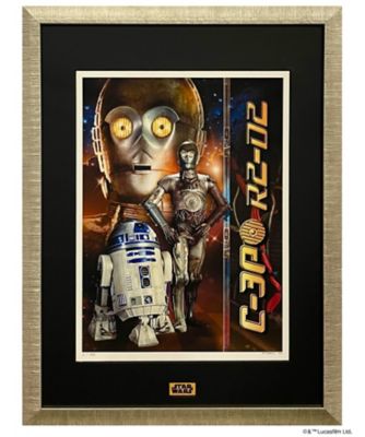 ＜ディズニー アートコレクション＞★【受注生産】Ｃ－３ＰＯ／Ｒ２－Ｄ２