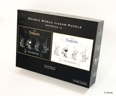 ＜Disney＞★【三越伊勢丹限定品】Ｂｌａｃｋ　ａｎｄ　Ｗｈｉｔｅ　リバーシアートパズル　パネルセット【ディズニーおまとめ】