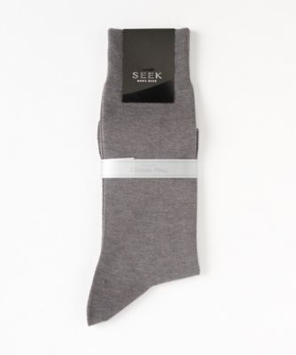 ＜SEEK (Men)＞【靴下おまとめ】年間素材　レギュラーソックス