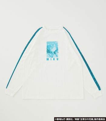＜映画「五等分の花嫁」×R4G＞【受注商品】映画「五等分の花嫁」アームロングＴシャツ（５月下旬より順次お届け）