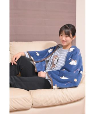 ９５０４【年明け届】ルームウェア上下２セット＋マルチＷＡＹショール＋トートバッグ【福袋】