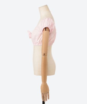 rose cotton cropped blouse | the