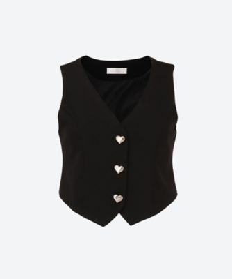 ＜the Virgins (Women)＞ｈｅａｒｔ　ｂｕｔｔｏｎ　ｖｅｓｔ