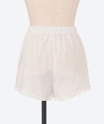 ｆｒｉｌｌ　ｃｏｔｔｏｎ　ｓｈｏｒｔｓ
