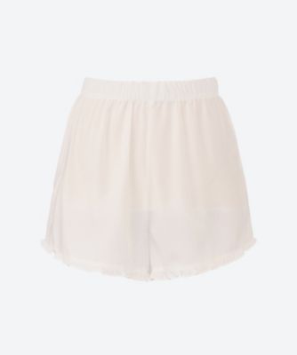 ＜the Virgins (Women)＞ｆｒｉｌｌ　ｃｏｔｔｏｎ　ｓｈｏｒｔｓ