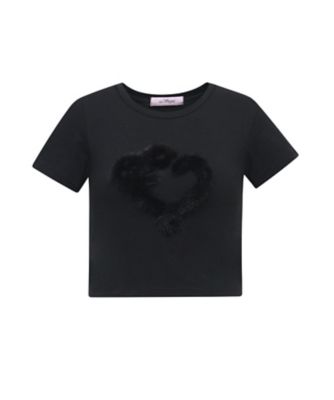 the virgins heart logo bijou T ビジューtシャツ the virgins heart logo bijou T ビジューtシャツ
