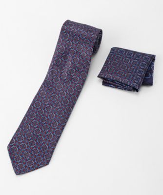 ネクタイ チーフ付 小紋 三越伊勢丹オンラインストア 公式