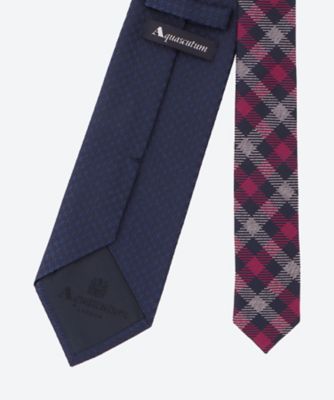 ハウンドトゥース柄ネクタイ | Aquascutum (Men)/アクアスキュー