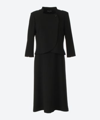 注目の商品 三越伊勢丹 公式 Aquascutum Black アクアスキュータム ワンピース クロ 三越伊勢丹 公式 かいこみ