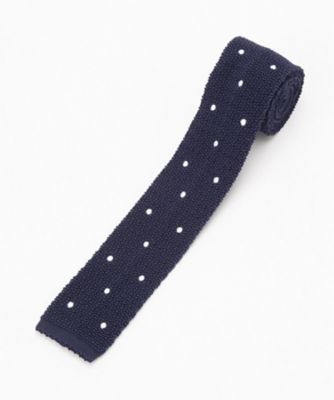 ニットタイ／ドット（８Ｓ‐ＡＳＣ０４）