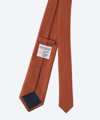 ネクタイ ソリッドジャカード バスケット織り | FAIRFAX (Men