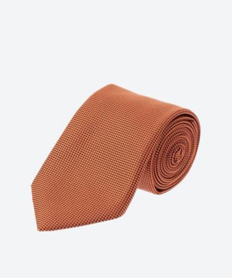 ＜FAIRFAX (Men)＞ネクタイ　ソリッドジャカード　バスケット織り