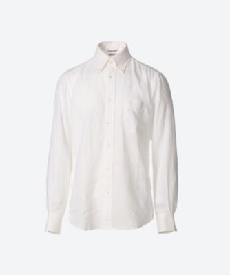 ボタンダウン 長袖リネンシャツ 三越伊勢丹オンラインストア 公式