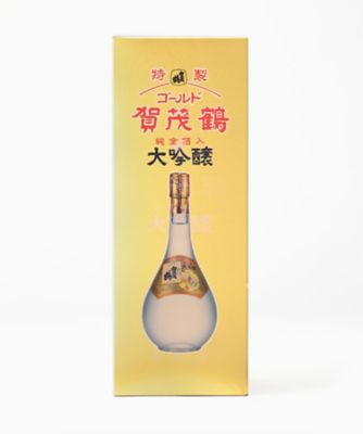 広島県＜賀茂鶴酒造＞賀茂鶴 特製ゴールド 純金箔入 | フード・食品 