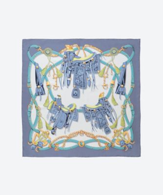 伝統横濱スカーフ/デントウヨコハマスカーフ スカーフ ORL18025 ネービーブルーB スカーフ・ショール【三越伊勢丹/公式】