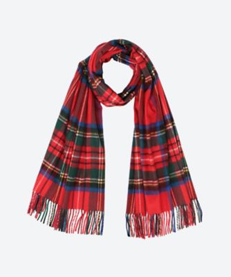 Johnstons of Elgin/ジョンストンズ オブ エルガン JS L85001 WA56 TARTAN/67785001 KU0303 スカーフ・ショール【三越伊勢丹/公式】