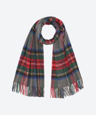 Johnstons of Elgin/ジョンストンズ オブ エルガン JS L85008 JAPAN TARTAN ST/67785008 JP:VU6124 スカーフ・ショール【三越伊勢丹/公式】