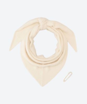Natural Basic (Women)/ナチュラルベーシック スカーフ L14032 65414032 ホワイト スカーフ・ショール【三越伊勢丹/公式】