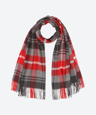 Johnstons of Elgin/ジョンストンズ オブ エルガン JS L85014 JAPAN TARTAN ST/67785014 JP:AU9177 スカーフ・ショール【三越伊勢丹/公式】