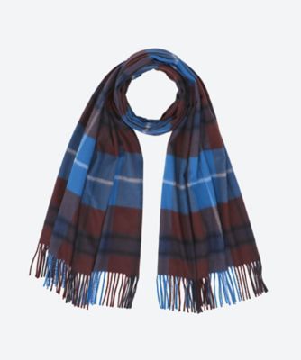 Johnstons of Elgin/ジョンストンズ オブ エルガン JS L85014 JAPAN TARTAN ST/67785014 JP:AU9178 スカーフ・ショール【三越伊勢丹/公式】