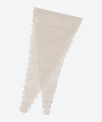 ＜Natural Basic (Women)＞ダイヤモンドニットスカーフ　５５９０７００２