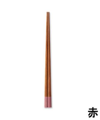 【越品】マルナオ　上　八角箸　ＷＰＣ紫檀　　夫婦セット