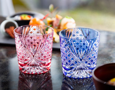 KAGAMI 江戸切子 ロックグラス - 食器、グラス、カトラリー