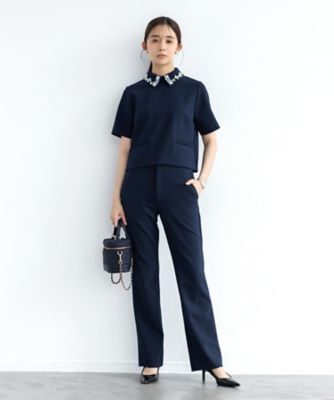 アメノチハレ　ティアードヘムブラウス　ホワイト アメノチハレ ティアードヘムブラウス ホワイト tops – Ame no