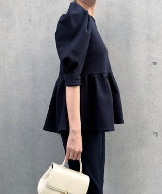 Machineーwashable コンフォートペプラムプル