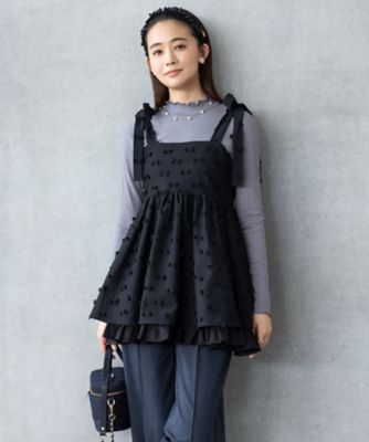 専用　新品　完売品　Ame アメノチハレ ダブルクロスチュニックワンピース NARU シーチングハンドワッシャーチュニックワンピース(648842