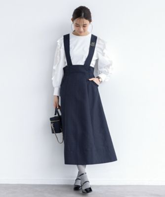 ハイウエストジャンパースカート Penelope AMー