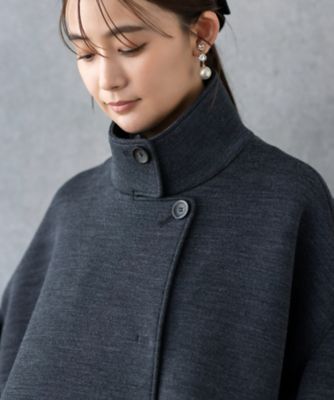 完売品　アメノチハレ　フリルハーフコート　パールボタン　2024年製　希少 完売品 アメノチハレ フリルハーフコート パールボタン 2024年製