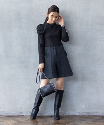 ＜Ame no chi Hare＞トラペーズショートパンツ　Ｍｅｇ　ＡＭー２５０９ー０２０