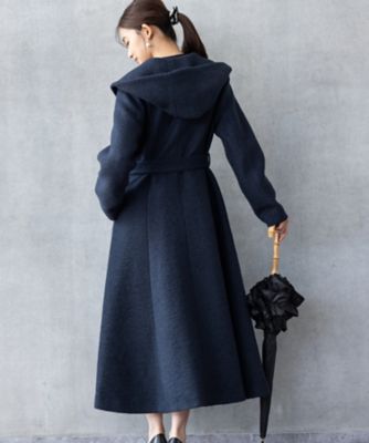 エアリーウールウォームガウンコート Amelia AMー