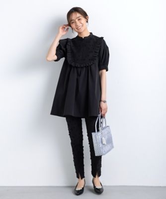フリルヨークチュニックブラウス AMー2603ー003 | Ame no chi