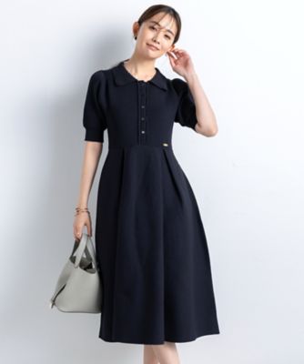 クロシェスカラップニットワンピース（Liz） AMー2603ー