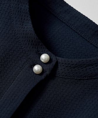 Machineーwashable ドライタッチフレアスリーブ