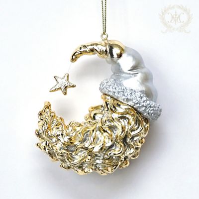 ＜HARMONIER＞【クリスマスおまとめ】ゴールデンサンタムーンオーナメント