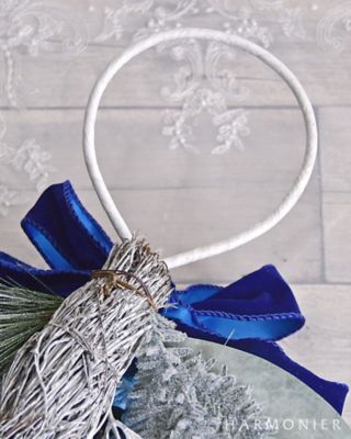クリスマスおまとめ】ウインターブルークリスマススワッグ | HARMONIER