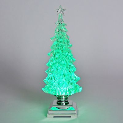 ＜HARMONIER＞【クリスマスおまとめ】リキッドＬＥＤクリスタルツリー／グリーンライト