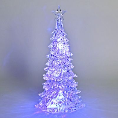 ＜HARMONIER＞【クリスマスおまとめ】アクリルＬＥＤライトツリーオブジェ