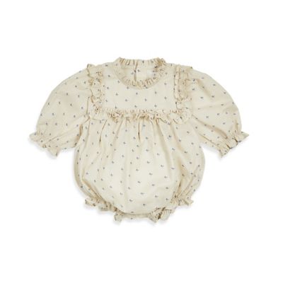 BeneBene (Baby&Kids)/ベネベネ Ｂｌｕｅ　Ｌｕｃｙ　Ｆｒｉｌｌ　Ｒｏｍｐｅｒ
